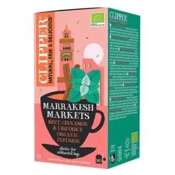 Clipper Organic Marrakesh Markets Mint Infusion 20 teepussia
