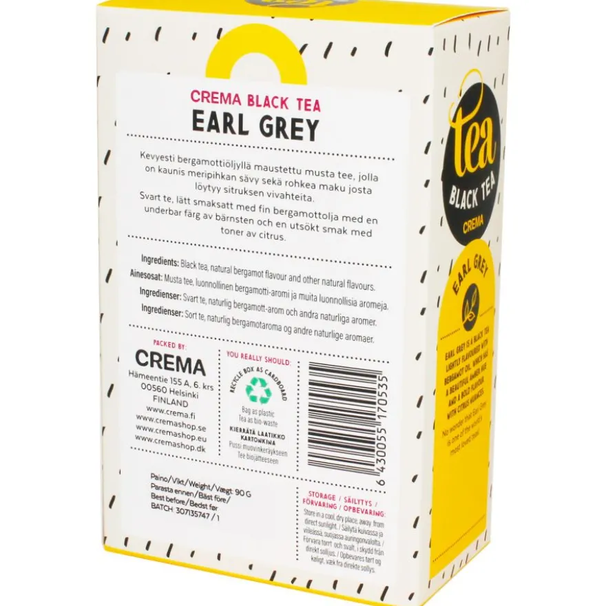 Crema Black Tea Earl Grey 90 g