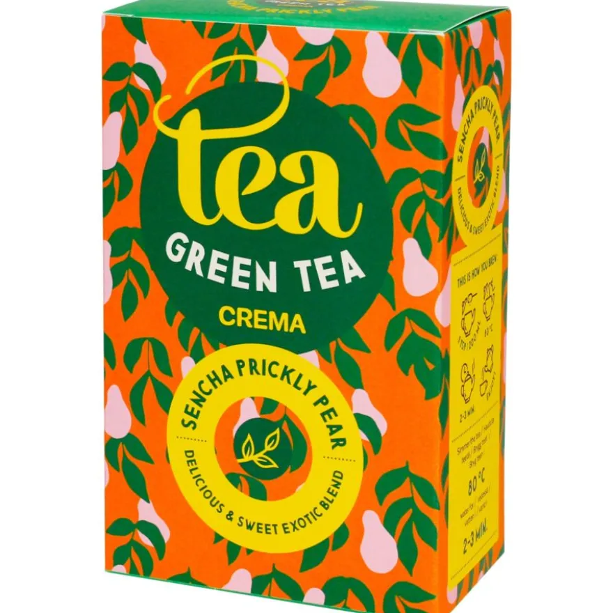 Crema Green Tea Sencha Prickly Pear 75 g