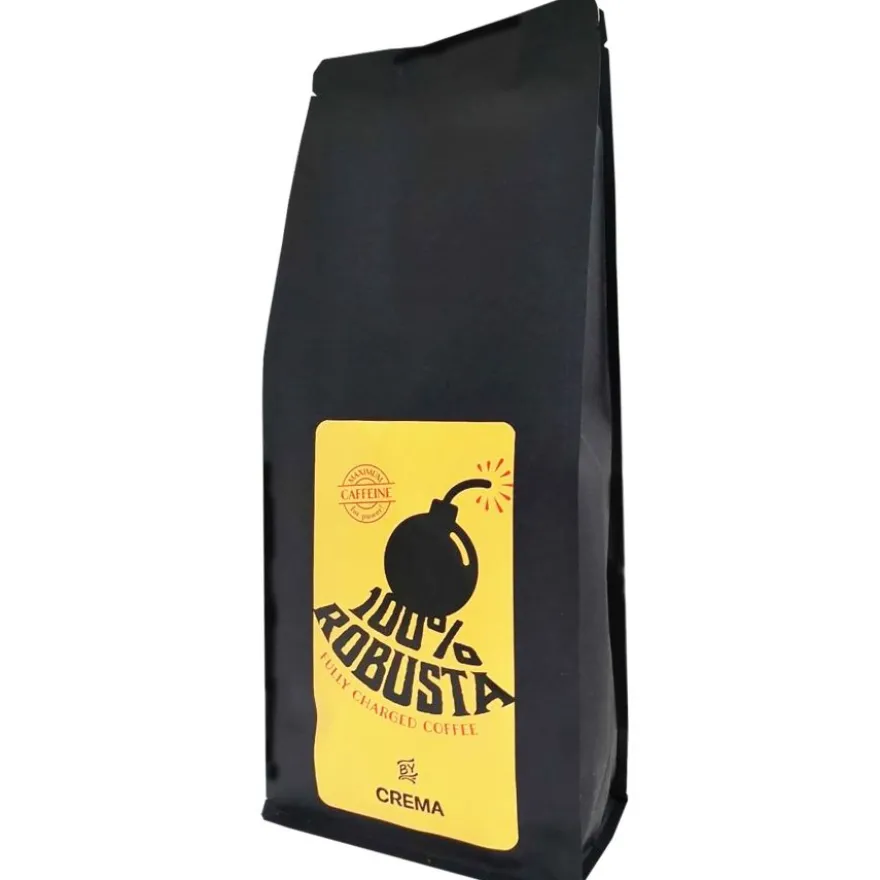Crema 100 % Robusta kahvipapuja