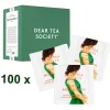 Dear Tea Society Cool Miss Green vihreä luomu-tee, 100 teepussia