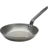 De Buyer Carbone Plus hiiliteräspannu 26 cm, litteä kahva