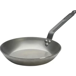 De Buyer Carbone Plus hiiliteräspannu 26 cm, litteä kahva