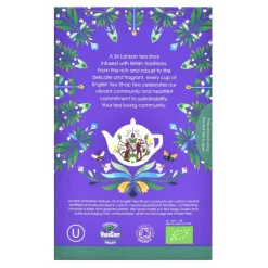 English Tea Shop Organic Decaffeinated Black Tea, 20 teepussia