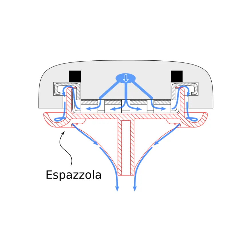 Espazzola 2+3-58 Grouphead Cleaning Tool 58 mm