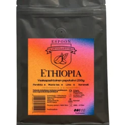 Espoon Kahvipaahtimo Ethiopia 200 g kahvipavut