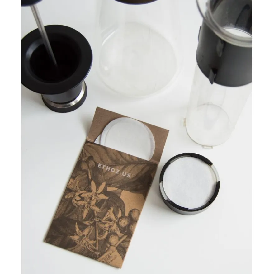 ethoz® FLASK Paper Filters, 20-pack