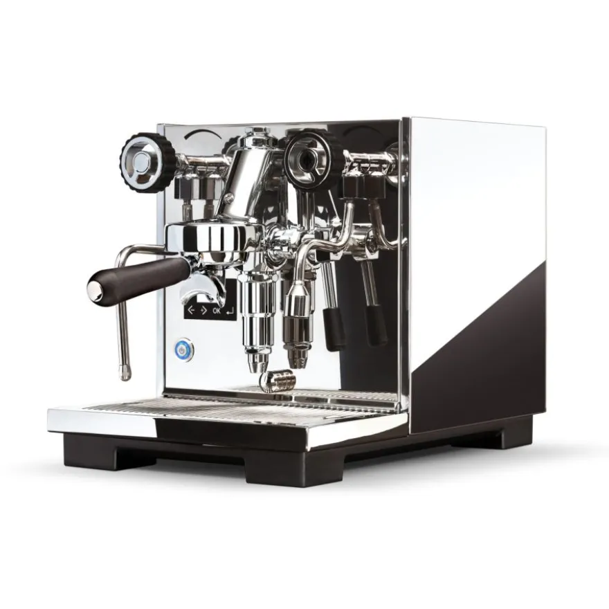 Eureka Costanza espressokone, kiillotettu teräs