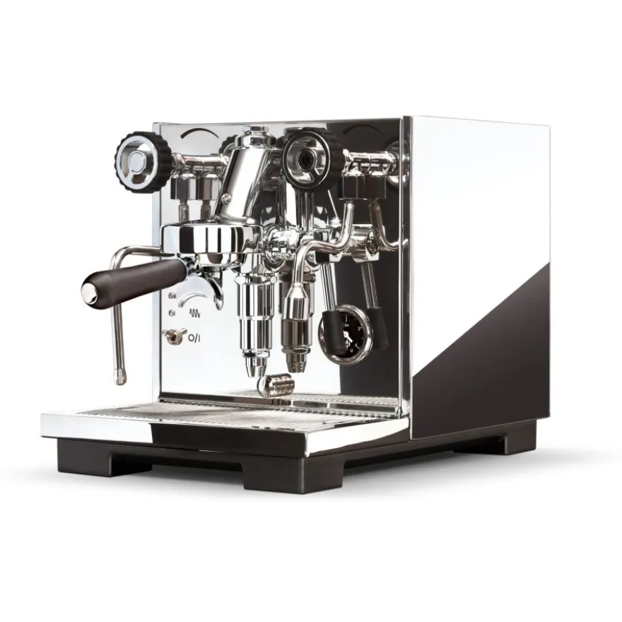 Eureka Pura espressokone, kiillotettu teräs
