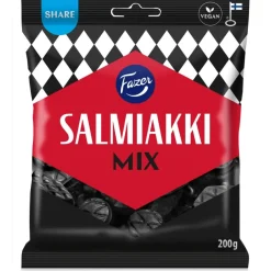 Fazer Salmiakki Mix 200 g pussi