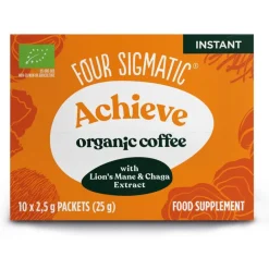 Four Sigmatic Instant Coffee Powder With Lion's Mane & Chaga, 10 annospussia