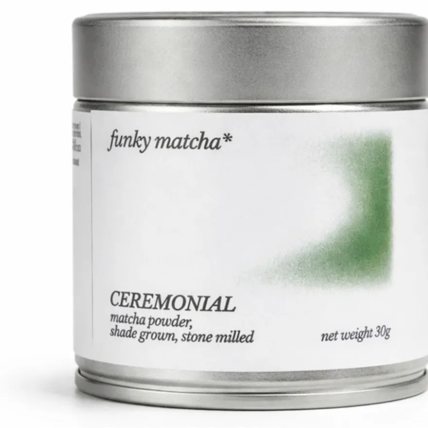 Funky Matcha Ceremonial Grade Matcha Powder 30 g purkki