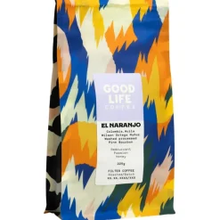 Good Life Coffee El Naranjo Washed Pink Bourbon, Kolumbia 225 g kahvipavut