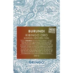 Gringo Nordic Burundi Kibingo Oro 250 g kahvipavut