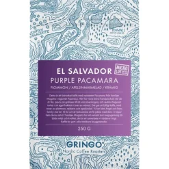 Gringo Nordic El Salvador Purple Pacamara 250 g kahvipavut