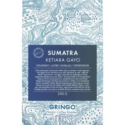 Gringo Nordic Sumatra Ketiara Gayo Organic 250 g kahvipavut