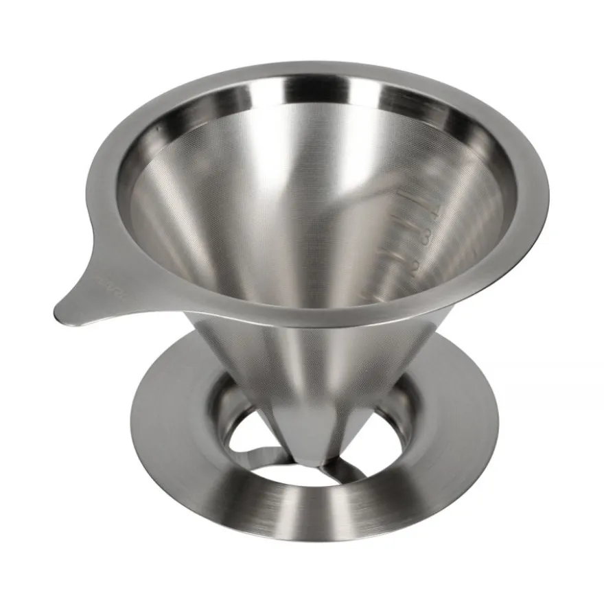 Hario Double Mesh Metal Dripper V60-01 suodatinsuppilo