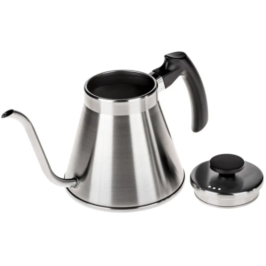 Hario Fit V60 Drip Kettle 1,2 l teräksinen vesipannu, hopea