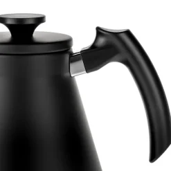 Hario Fit V60 Drip Kettle 1,2 l teräksinen vesipannu, musta