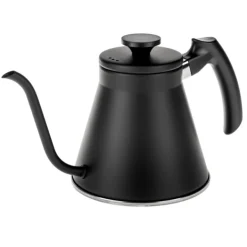 Hario Fit V60 Drip Kettle 1,2 l teräksinen vesipannu, musta