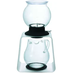 Hario Largo Tea Dripper teesuodatinsetti telineellä ja kannulla