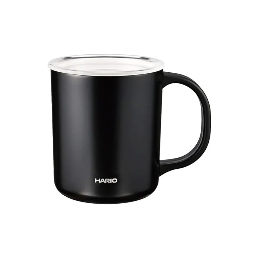 Hario Thermal Mug Ceramic -termosmuki 350 ml, musta