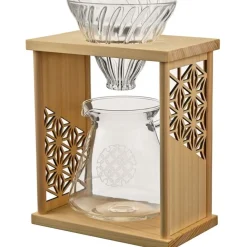 Hario V60 AYA Drip Stand Set, luonnonpuu
