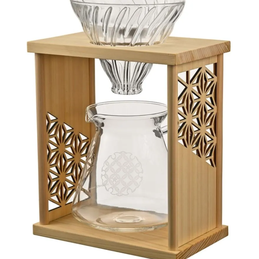Hario V60 AYA Drip Stand Set, luonnonpuu