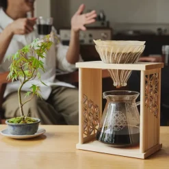 Hario V60 AYA Drip Stand Set, luonnonpuu