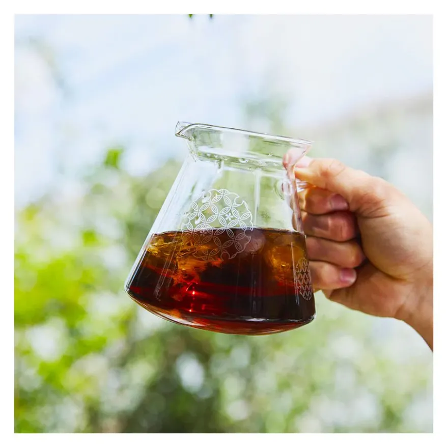 Hario V60 AYA Shippō lasikannu koko 02, 600 ml