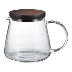 Hario V60 Coffee Server Walnut Wood kahvikannu 600 ml