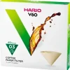 Hario V60 Misarashi ruskea suodatinpaperi koko 03, 40 kpl laatikko