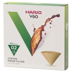 Hario V60 Misarashi ruskea suodatinpaperi koko 02 laatikko