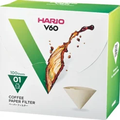 Hario V60 Misarashi ruskea suodatinpaperi koko 01