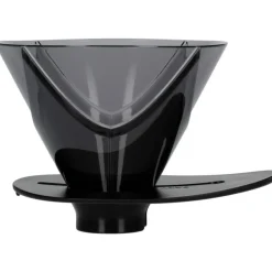 Hario V60 One Pour Dripper Mugen koko 02 suodatinsuppilo, musta muovi