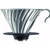 Hario V60-02 teräksinen suodatinsuppilo silikonikauluksella