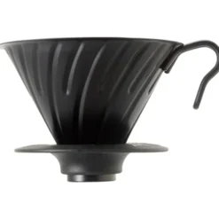 Hario V60-02 teräksinen suodatinsuppilo silikonikauluksella