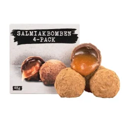 Haupt Lakrits - Salmiakbomben salmiakkikonvehti, 4-pack