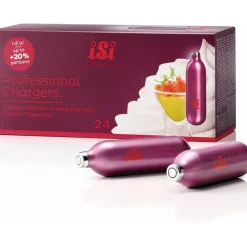 iSi Cream Chargers N2O -panokset sifoniin 24 kpl
