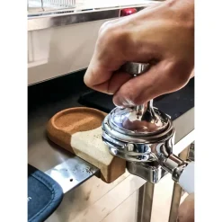 JoeFrex Corner Mat Tamper Holder kulma-tampperialusta, korkki