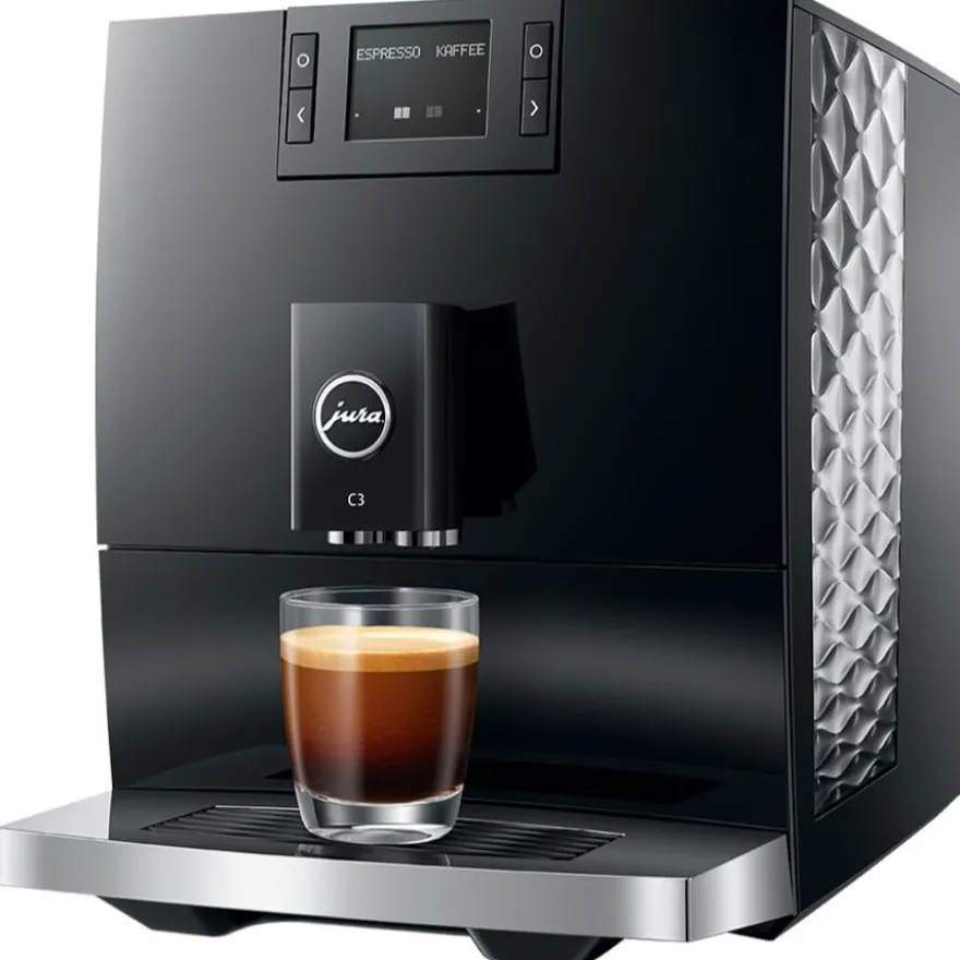 Jura C3 (EA) automaattinen kahvikone, Piano Black