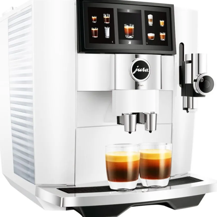 Jura J8 Twin kahviautomaatti, Diamond White