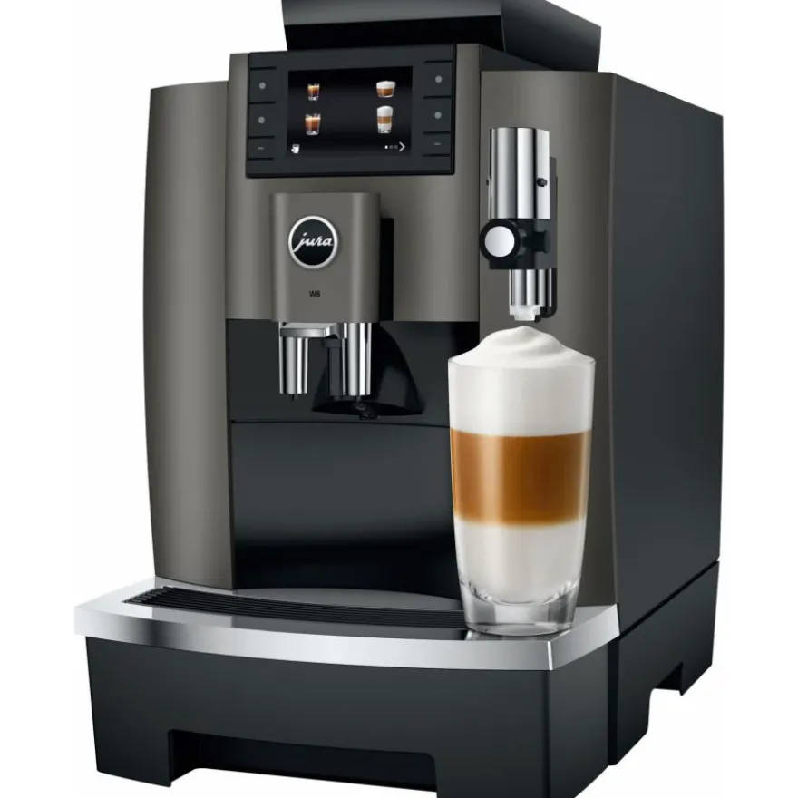 Jura W8 (EA) kahviautomaatti, Dark Inox