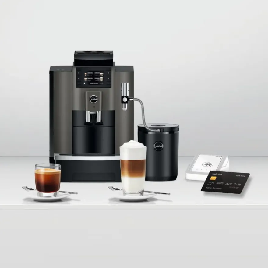Jura W8 (EA) kahviautomaatti, Dark Inox