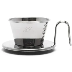 Kalita Wave Tsubame Dripper WDS-155 teräksinen suodatinsuppilo