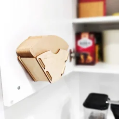 KOLO Design x Crema puinen suodatinpussiteline, koivu