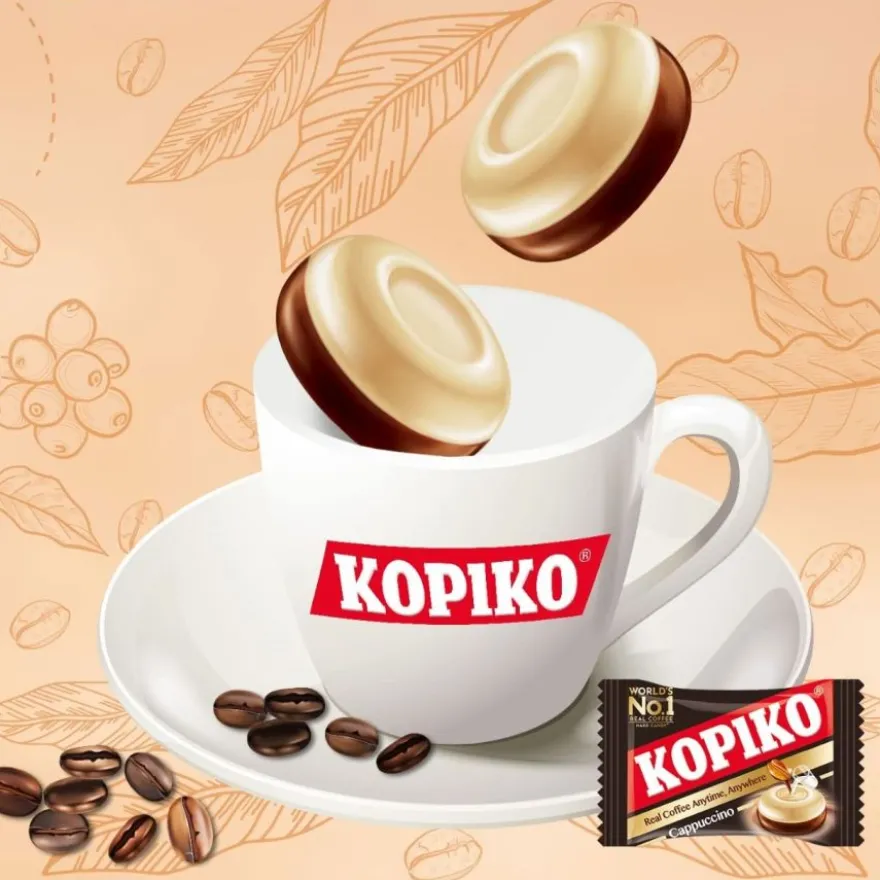 Kopiko Cappuccino Candy kahvikaramelli 100 g