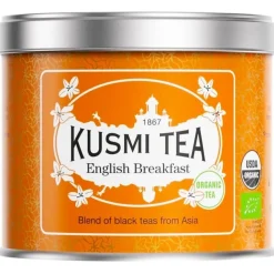 Kusmi Organic English Breakfast 100 g metallipurkki
