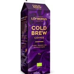 Löfbergs Cold Brew kylmäuutettu luomukahvi 1 l