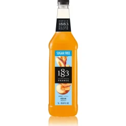 Maison Routin 1883 Sugar Free Peach sokeriton makusiirappi 1000 ml